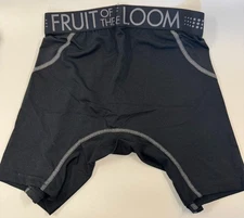 Fruit of the Loom Men's Breathable Boxer Briefs 3 Pack Size Small