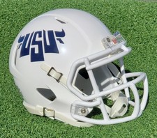 UTAH STATE AGGIES 2025 SPECIAL FOOTBALL MINI HELMET OLD HORNED LOGO