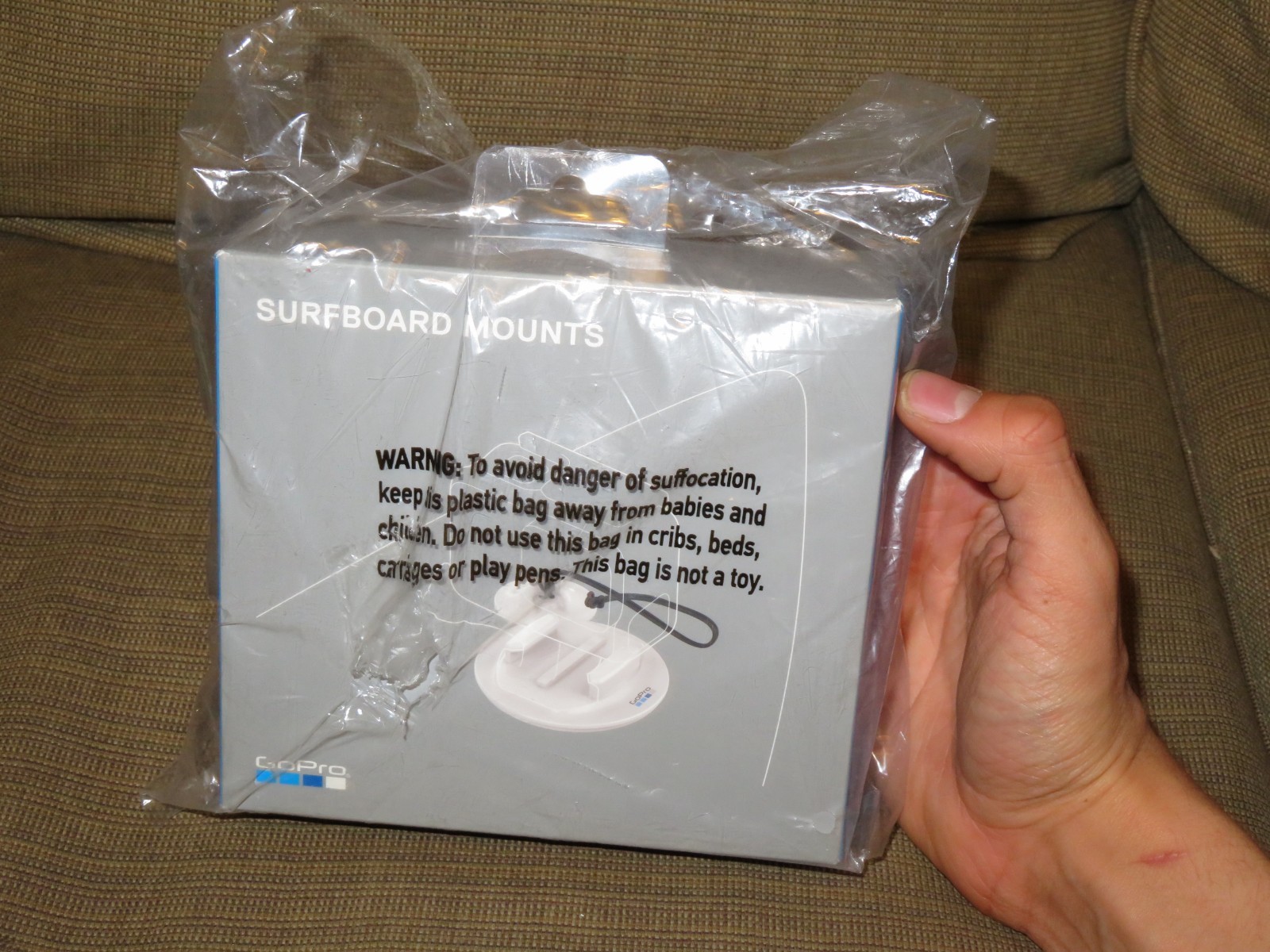 GoPro Surfboard Mounts (ASURF-001) Surfboard/Paddleboard/Kayak/Boat/New/Sealed