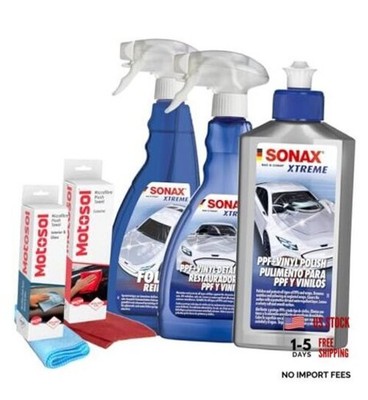 SONAX PPF & Vinyl Combo | Premium Cleaner & Protector for Paint Protection