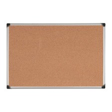MASTERVISION CA051170 Bulletin Board,Cork,47-13/64" W 52XG54