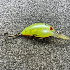 Bomber Mini A 5a Vintage Crankbait 1/5oz - DFY Dull Fluorescent Yellow 5ADFY