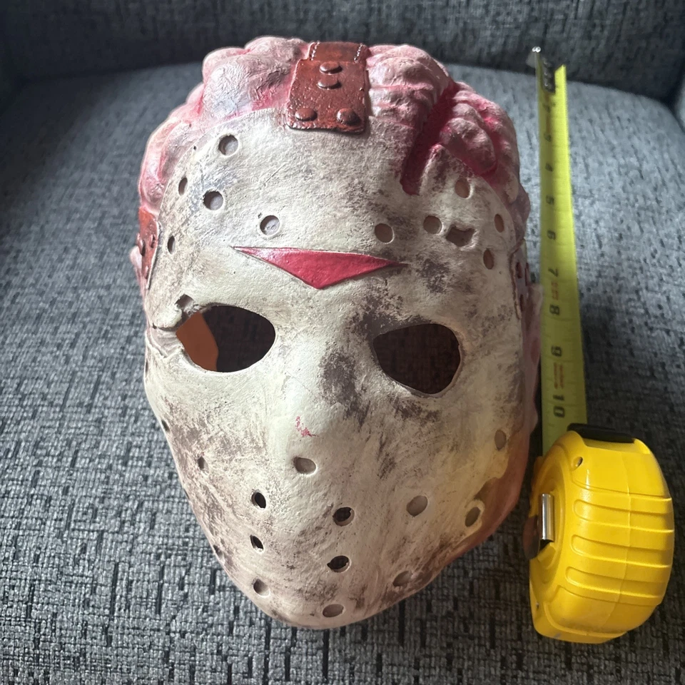 Jason Vorhees Friday the 13th Head Latex Halloween Mask | Mint - Image 2 of 4