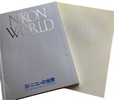 Catalog Nikon Camera Catalog Set of 2 from Japan Used Slight Wear Multicolor