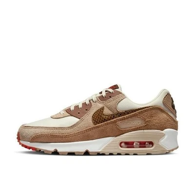 42 EU DX9502 100 Nike Air Max 90 AMD Brown Snakeskin femmes - Photo 1/4