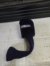 slightly used Wilson vintage Fur 1 Headcover Blue