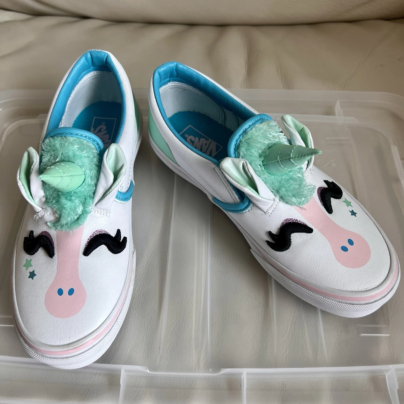 Scarpe slip on Vans bambino unicorno taglia 3