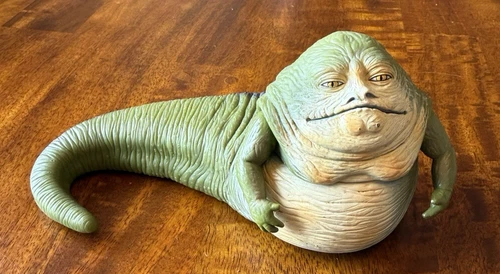 Vintage 1998 Star Wars Episode 1 Jabba The Hut Hasbro Jabba Glob Rubber Figure
