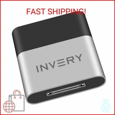 INVERY DockLinQ Pro 30 pin Bluetooth 5.0 Adapter Receiver for Bose Sounddock and