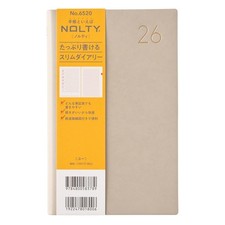 NOLTY U Planner 2026 Weekly Beige 6520