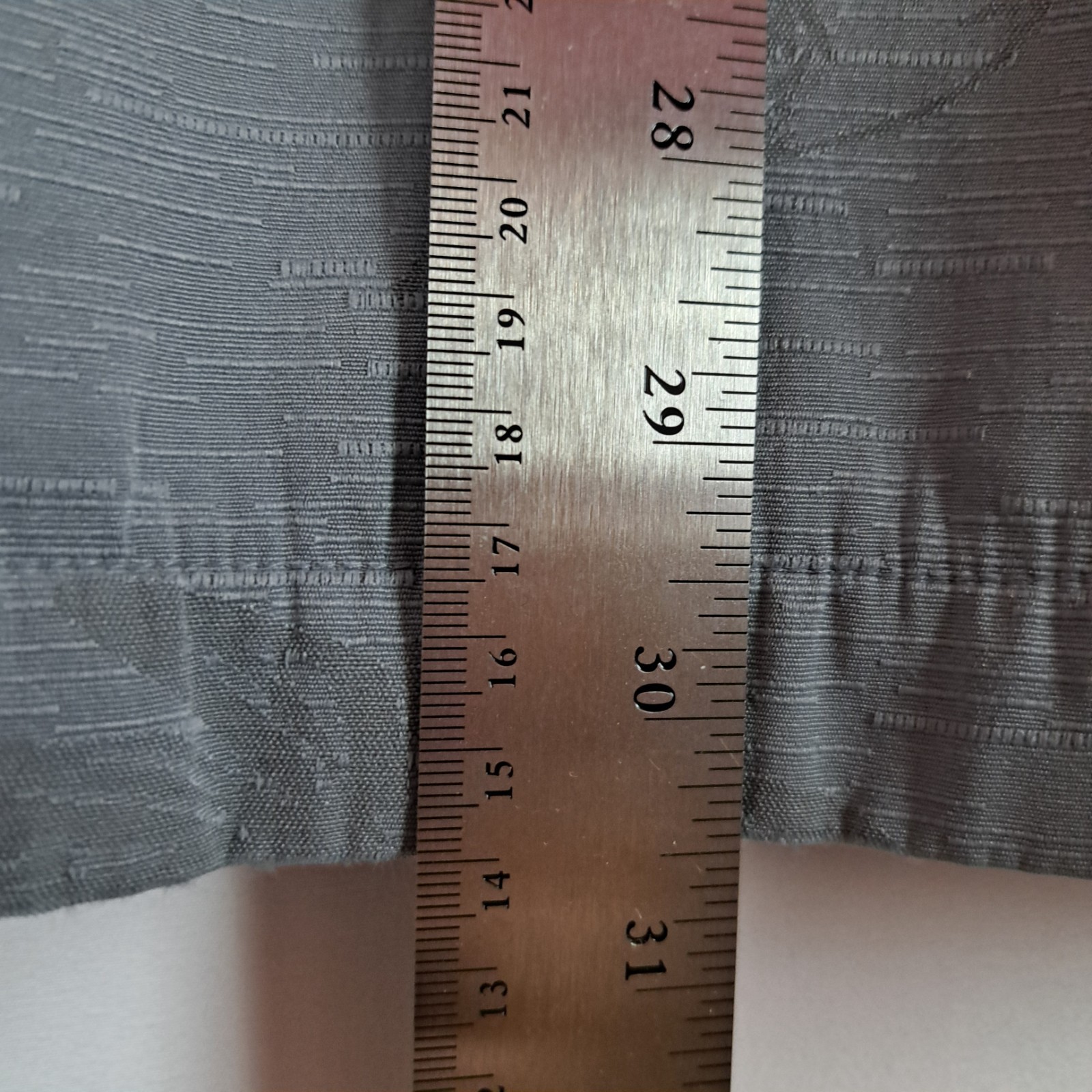 AFTCO Bluewater Hawaiian Shirt Mens Large Gray Button Up S/S Palm Trees Embossed