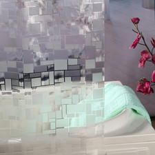 Shower Curtain Liner with 12 Plastic Hooks, 72X72 Inch Plastic Shower Curtain Li