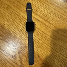 Apple Watch Gen 3 42mm Space Gray Aluminum - Black Sport Band
