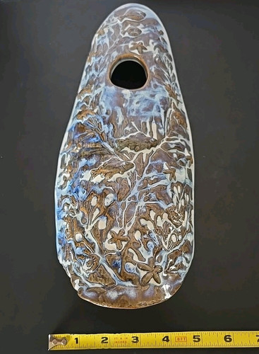 Vivi Stengods Keramikstück. Fische im Corral Reef. Tolles Dekodesign! NEU! - Bild 12 von 12