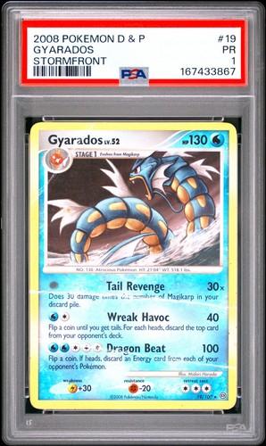 Gyarados graded PSA 1 for sale on eBay