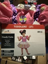 Halloween Costume Girl Toddler Candy Cutie Size 2t New