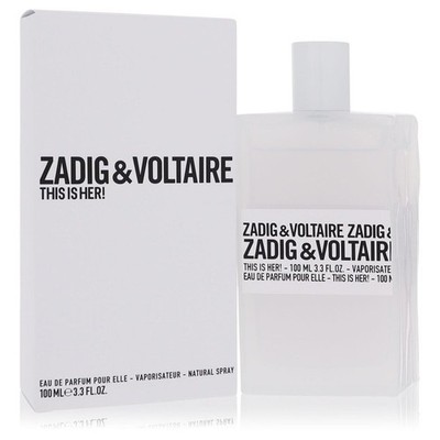 This is Her by Zadig & Voltaire Eau De Parfum Spray 3.4 oz For  Women