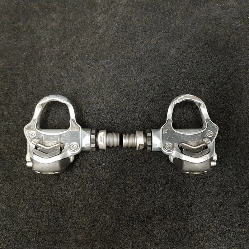 Campagnolo Record PRO FIT ペダル新品クリート無し Campagnolo Record Titanium Pro-Fit Pedals & Cleats: Silver (Near