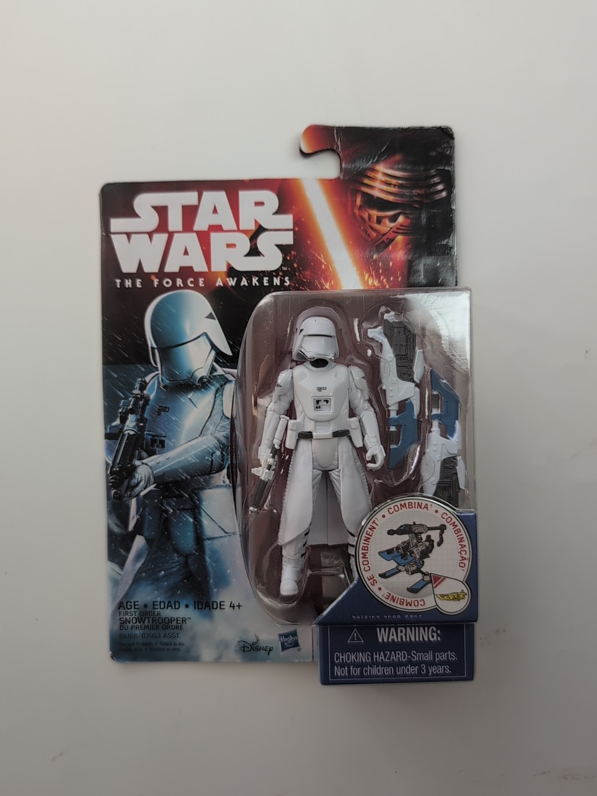 Star Wars The Force Awakens First Order Snowtrooper 3 75 in Action Figure