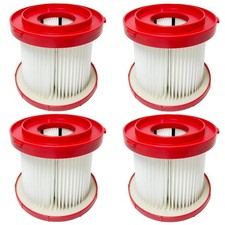 1-4 Pack 49-90-1900 Replacement HEPA Filter For Milwaukee Wet/Dry Vacuums