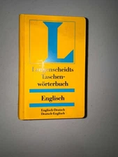 Langenscheidts Taschenwörterbuch Englisch – German English Pocket Dictionary