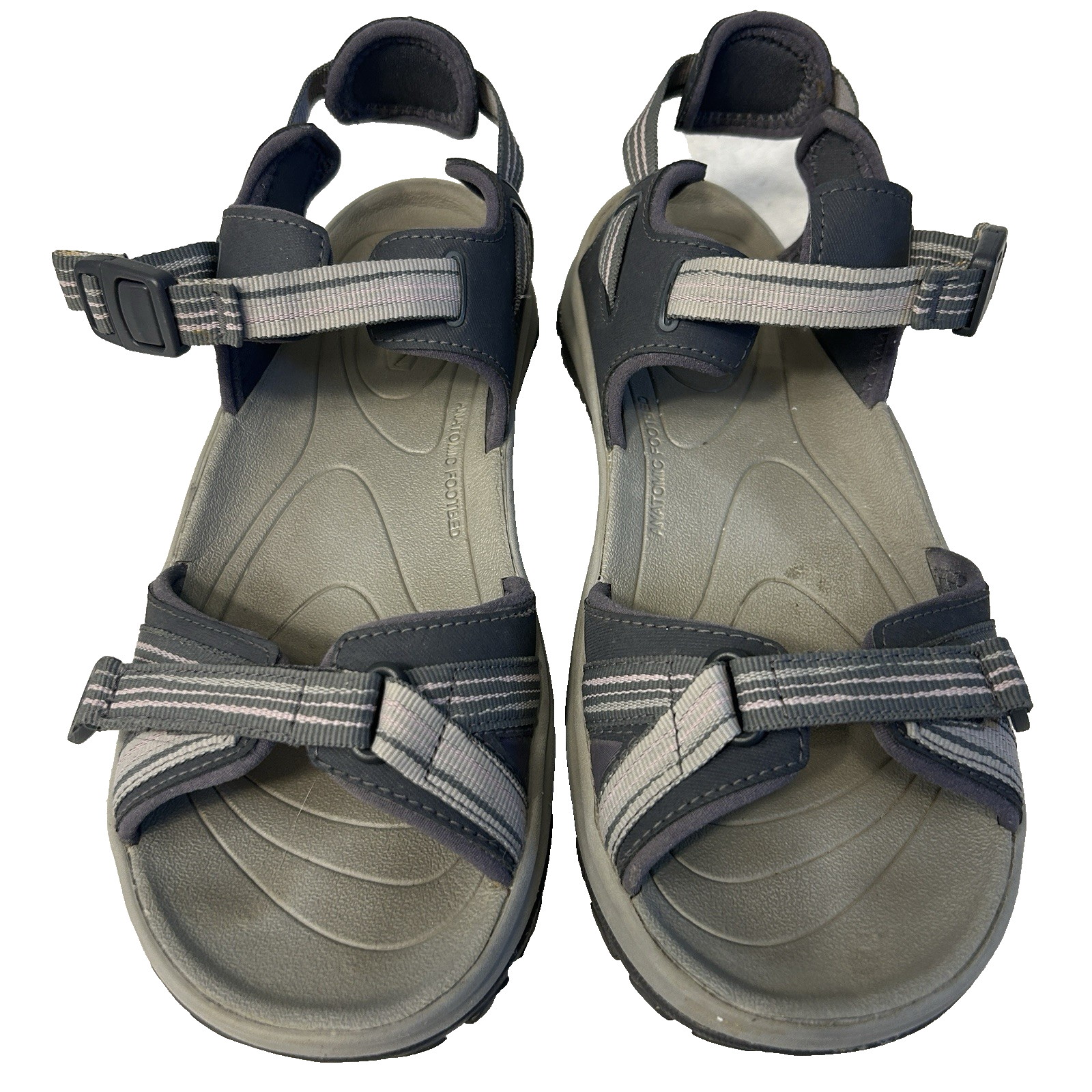 Sandali Keen donna taglia 8 5 punta aperta grigi outdoor escursionismo rafting passeggio