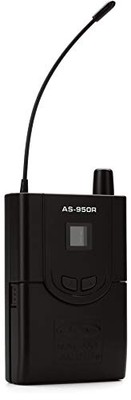 Wireless In Ear Headphones Monitoring Receiver Black 200 Range Galaxy 16 Channel