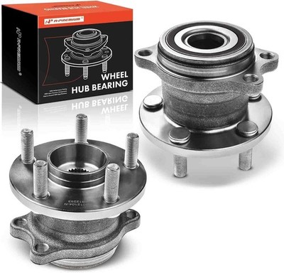 A-Premium 2 x Rear Wheel Bearing and Hub Assembly 5-Lug Subaru Outback Legacy