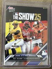 2025 Topps Now MLB The Show 25 Cover Athletes OS-17 Skenes De La Cruz Henderson