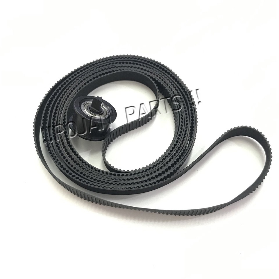 2 Pezzi Cinghia Di Trasporto HP C6072-60198 Per DesignJet 1050c 1055cm + Puleggia – Nuove
