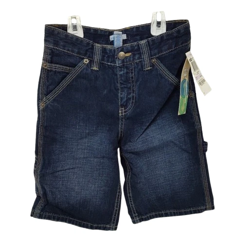 Pantalones Cortos Vaqueros Greendog 100% Algodón Y2K Niños Talla 6 Multi Bolsillo Denim Oscuro Nuevos con Etiquetas Foto 2 de 4