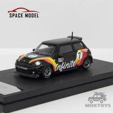 SPACE MODEL 1:64 LBWK MINI F56 Cooper Infinite #7 Ordinary Diecast Model Car