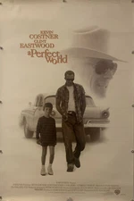 A PERFECT WORLD Original One Sheet Movie Poster - 1993 CLINT EASTWOOD