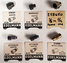 EDELMANN  BRAKE  ADAPTER FITTINGS  258307  258430  258650 270300  271300  274000