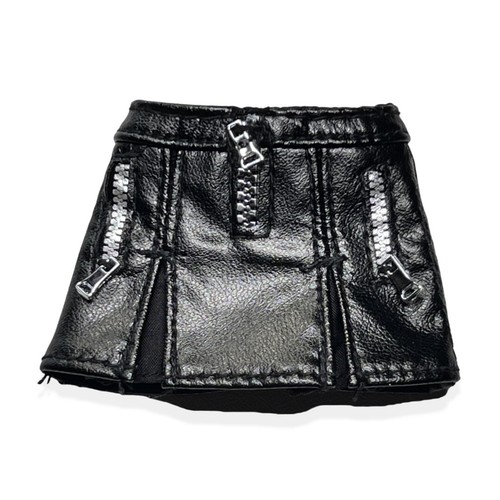 Rainbow High Vision Royal Three Minnie Choi Doll Outfit Black Leather Mini SKirt