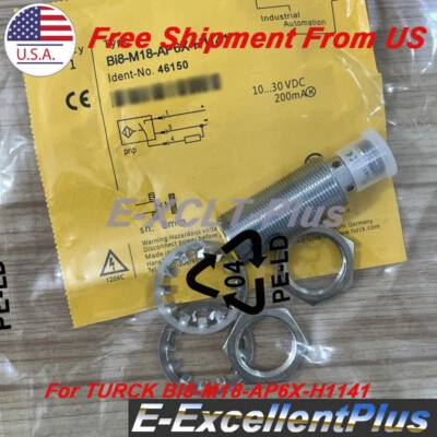 New In Box 10-30VDC 200mA 8mm Proximity Sensor For TURCK BI8-M18-AP6X-H1141