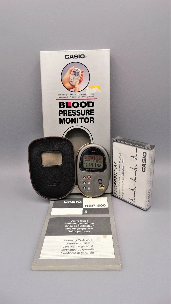 Casio blood pressure monitor new arrivals