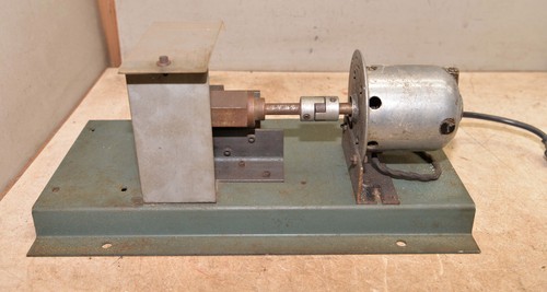 Vintage gunsmith knife maker cut off saw precision tool machinist mini grinder - Picture 5 of 7