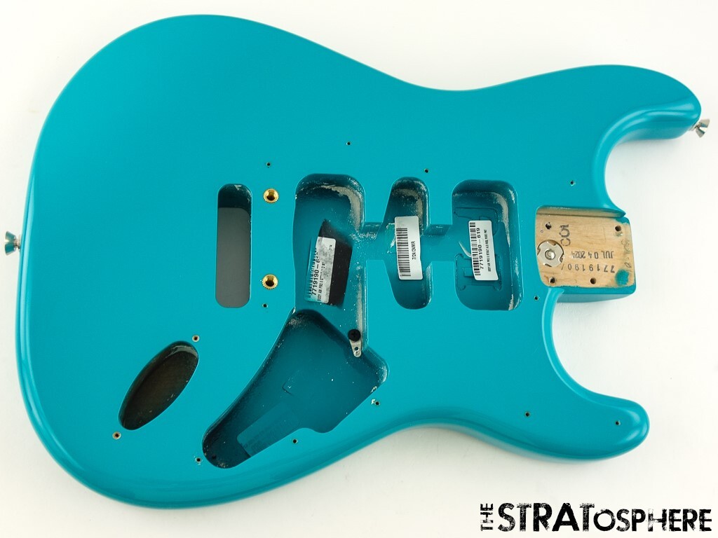 Fender American Professional II Stratocaster BODY Strat Alder MBL Miami Blue.