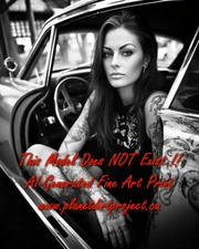 8x10 AI-Generated Fine Art Prints - Limited Edition with Signed Certificate -017