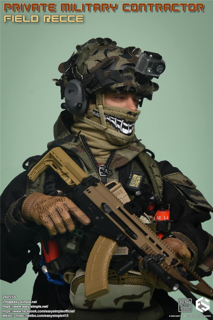 1/6 PMC PRIVATE MILITARY CONTRACTORS 未開封 Easy Simple PMC Private Military Contractor Field Recce 1/6