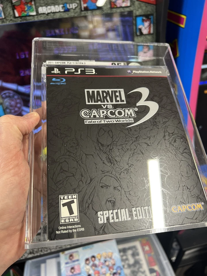 2011 PS3 Ultimate Marvel vs. Capcom 3 Fate of Two Worlds Special Ed. VGA 85+ NEW - Image 2 of 4