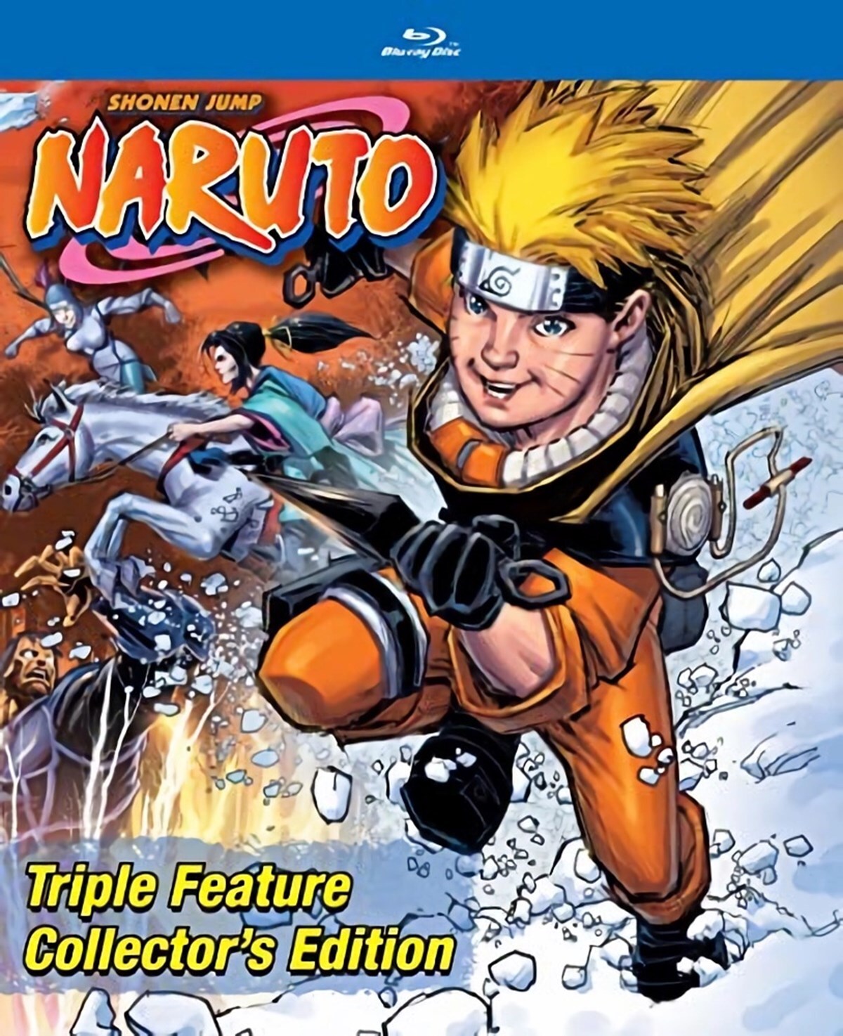 Naruto Triple Feature Collector's Edition Blu-ray  NEW
