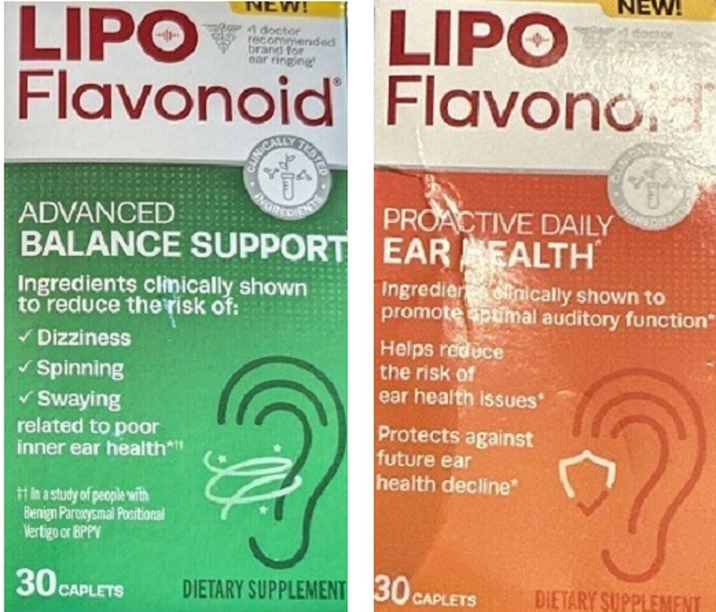 LipoFlavonoid Advanced Balance Support & Proactive Daily Ear Health 10