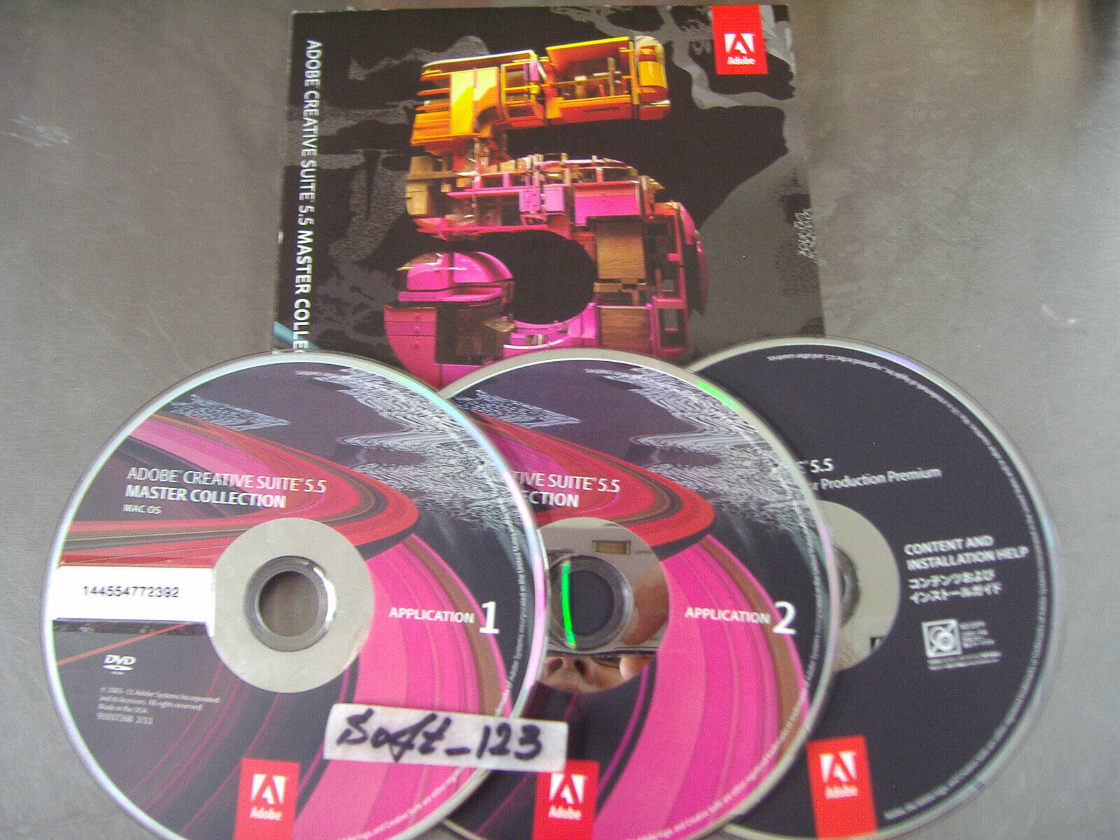 Adobe Creative Suite 5.5 CS5.5 Master Collection For MAC OS Full DVD Version