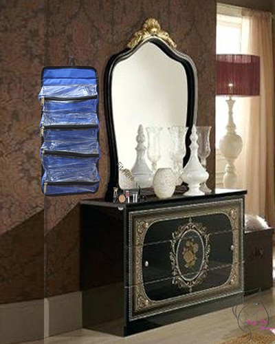 4 TIER OVER THE DOOR HANGING HOOKS ORGANISER STORAGE POCKETS WARDROBE UNIT SHOES - Picture 43 of 56