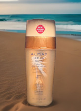 Almay HEALTHY GLOW Makeup Gradual Self Tan LIGHT 100 SPF 20 - 1oz 601 