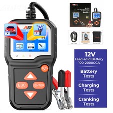ANCEL BA301 6V/12V Car Motorcycle Battery Load Tester Charging Cranking Analyzer