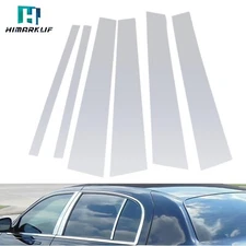 Pillar Posts Door Window Protector Trims Set for Lincoln Town Car 1998-2011