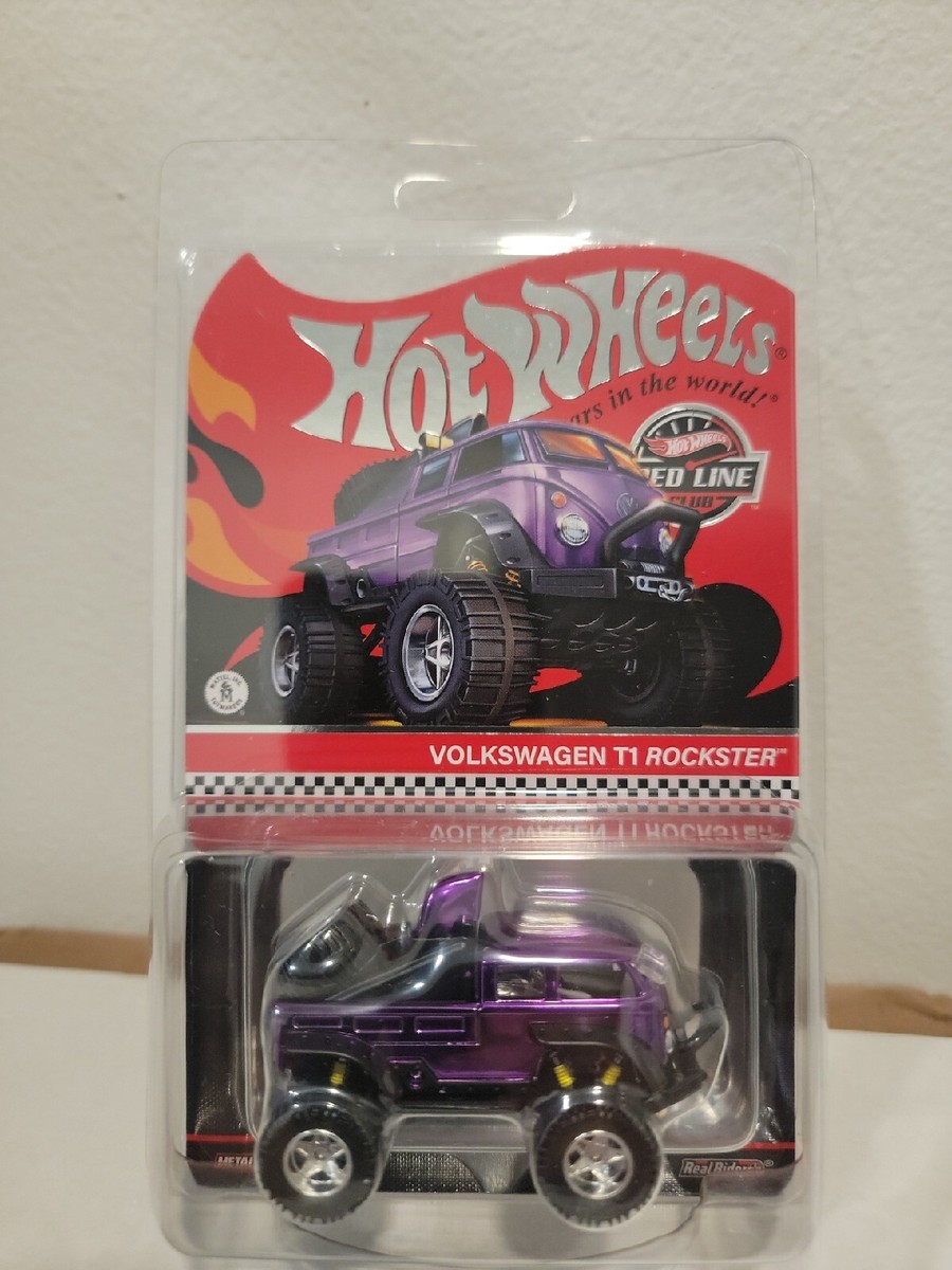Hot Wheels RLC Exclusive Volkswagen T 1 Rockster IN HAND Red